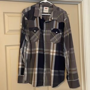 Levi’s Pearl Snap Western Shirt - EUC